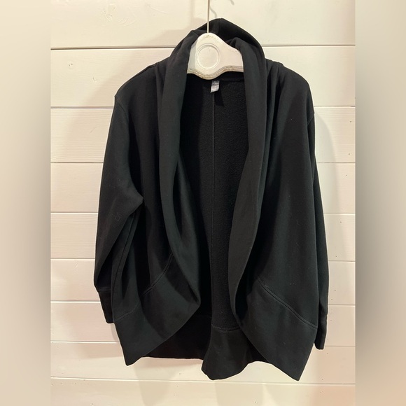 🖤 JOE FRESH Black Open Cardigan – Size 1X - Picture 6 of 8